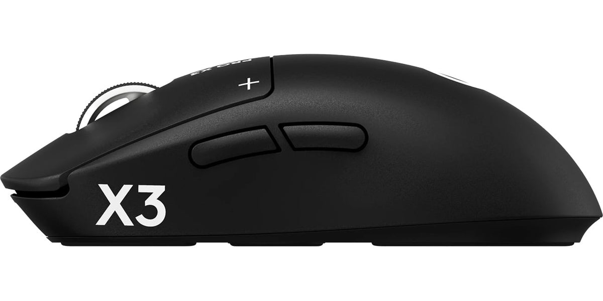 Logitech PRO X3 SUPERSTRIKE LIGHTSPEED Wireless Gaming Mouse in Midnight Black - 910-007876 - image 2