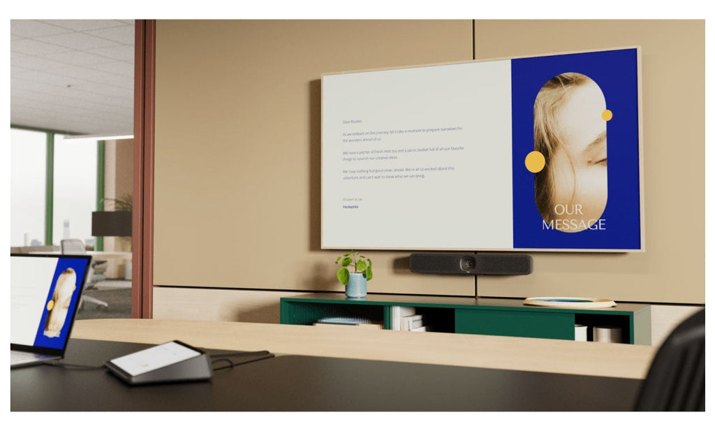 Logitech MeetUp 2 Video Conferencing Camera in Black - 960-001691 - image 4