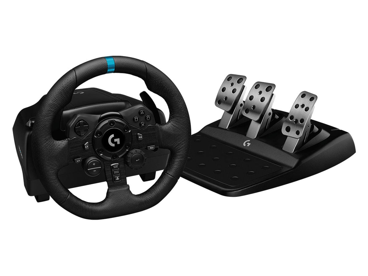 Logitech G923 Racing Wheel for Playstation 5/4 / PC - 941-000147 - image 1