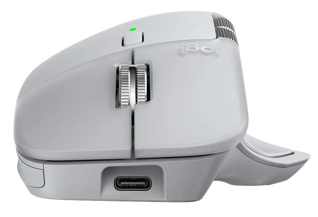 Logitech MX Master 4 Wireless Mouse in White Silver - 910-007559 - image 2