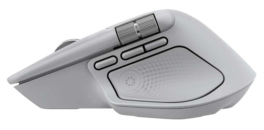 Logitech MX Master 4 Wireless Mouse in White Silver - 910-007559 - image 6
