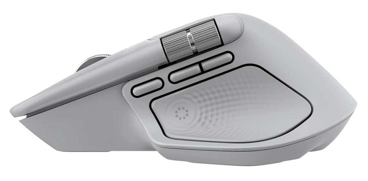 Logitech MX Master 4 Wireless Mouse in White Silver - 910-007559 - image 6