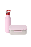Edelstahl-Brotdosen-Set 500 ml | Soft Pink