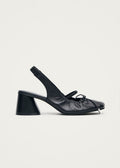 Marly Pumps aus schwarzem Leder