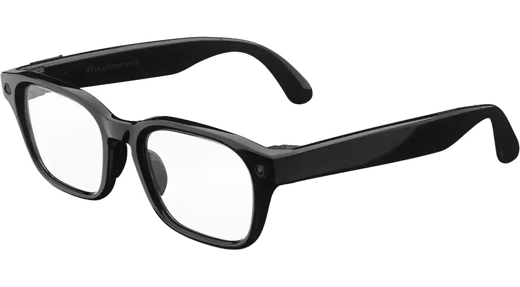 Meta Adventurer Sunglasses 52mm in Classic Black with Clear Lenses - 0YM000004-1150G1-L - image 1