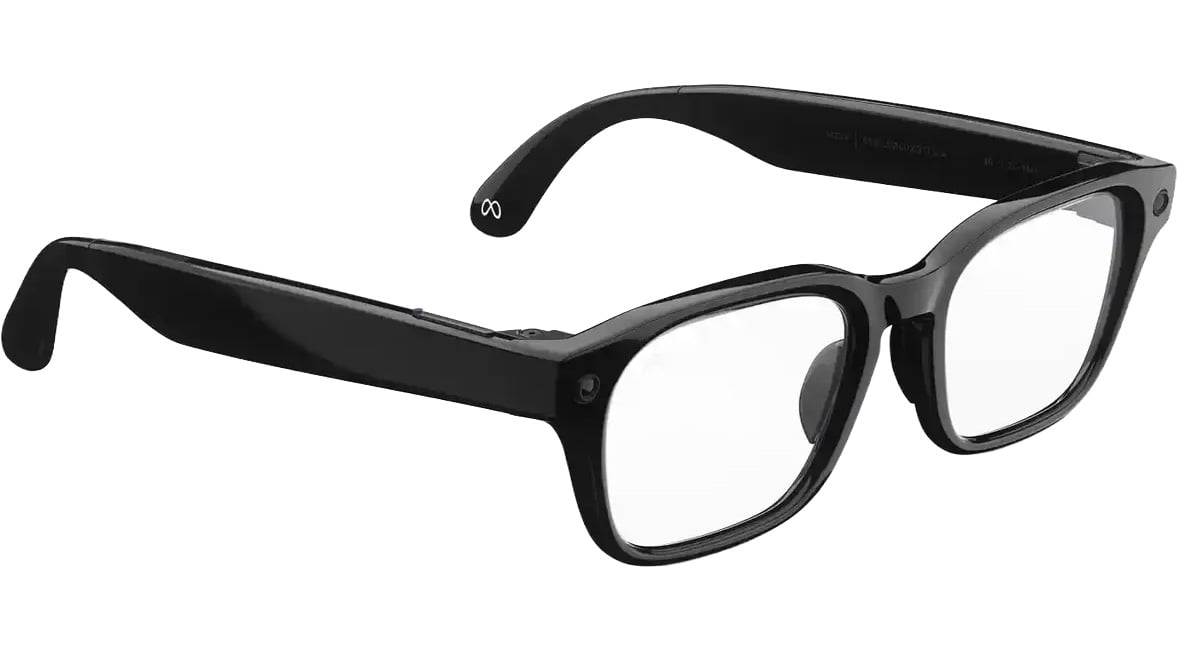 Meta Adventurer Sunglasses 52mm in Classic Black with Clear Lenses - 0YM000004-1150G1-L - image 3