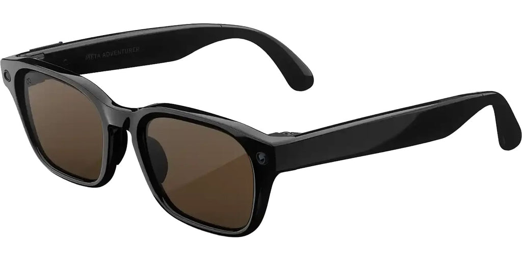Meta Adventurer Sunglasses 49mm in Classic Black with Brown Lenses - 0YM000004-1105D1 - image 1