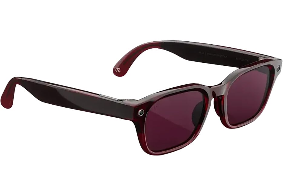 Meta Adventurer Sunglasses 49mm in Merlot with Clear to Ruby Transition Lenses - 0YM000004-3950U1 - image 4