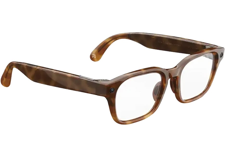 Meta Adventurer Sunglasses 52mm in Classic Tortoise with Clear Lenses - 0YM000004-4450G1-L - image 3