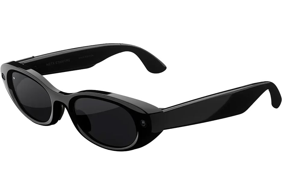Meta Starfire Kylie Edition Sunglasses 48mm in Classic Black with Black Lenses - 0YM000006-1105A1 - image 1