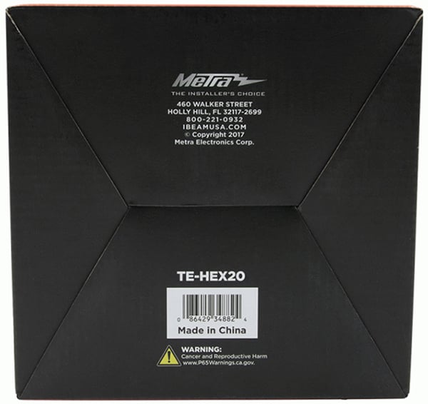 Metra 20M HD 4-Pin DIN Extension Cable - TE-HEX20 - image 3