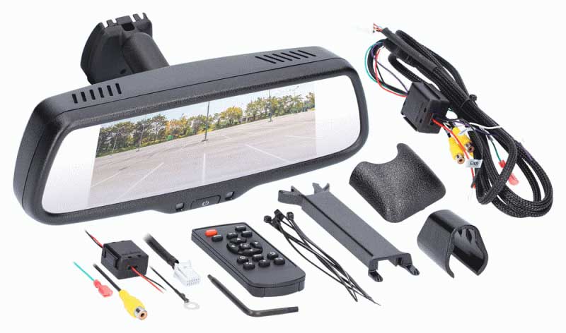 Metra Mirror/Monitor 7-Inch Single View with 3 Inputs - TE-RM7 - image 9