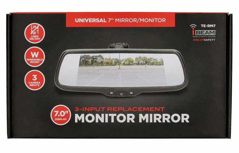 Metra Mirror/Monitor 7-Inch Single View with 3 Inputs - TE-RM7 - image 10