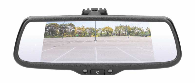 Metra Mirror/Monitor 7-Inch Single View with 3 Inputs - TE-RM7 - image 1