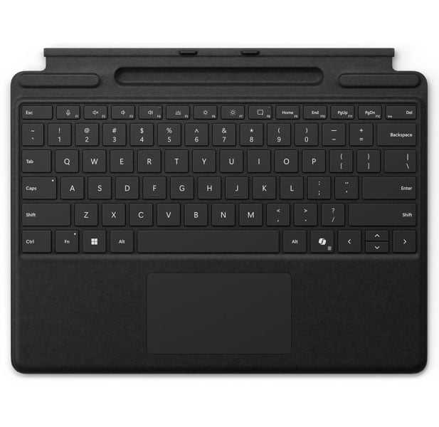 Microsoft Surface Pro Keyboard with Pen Storage in Black - 8XA-00168 - image 1