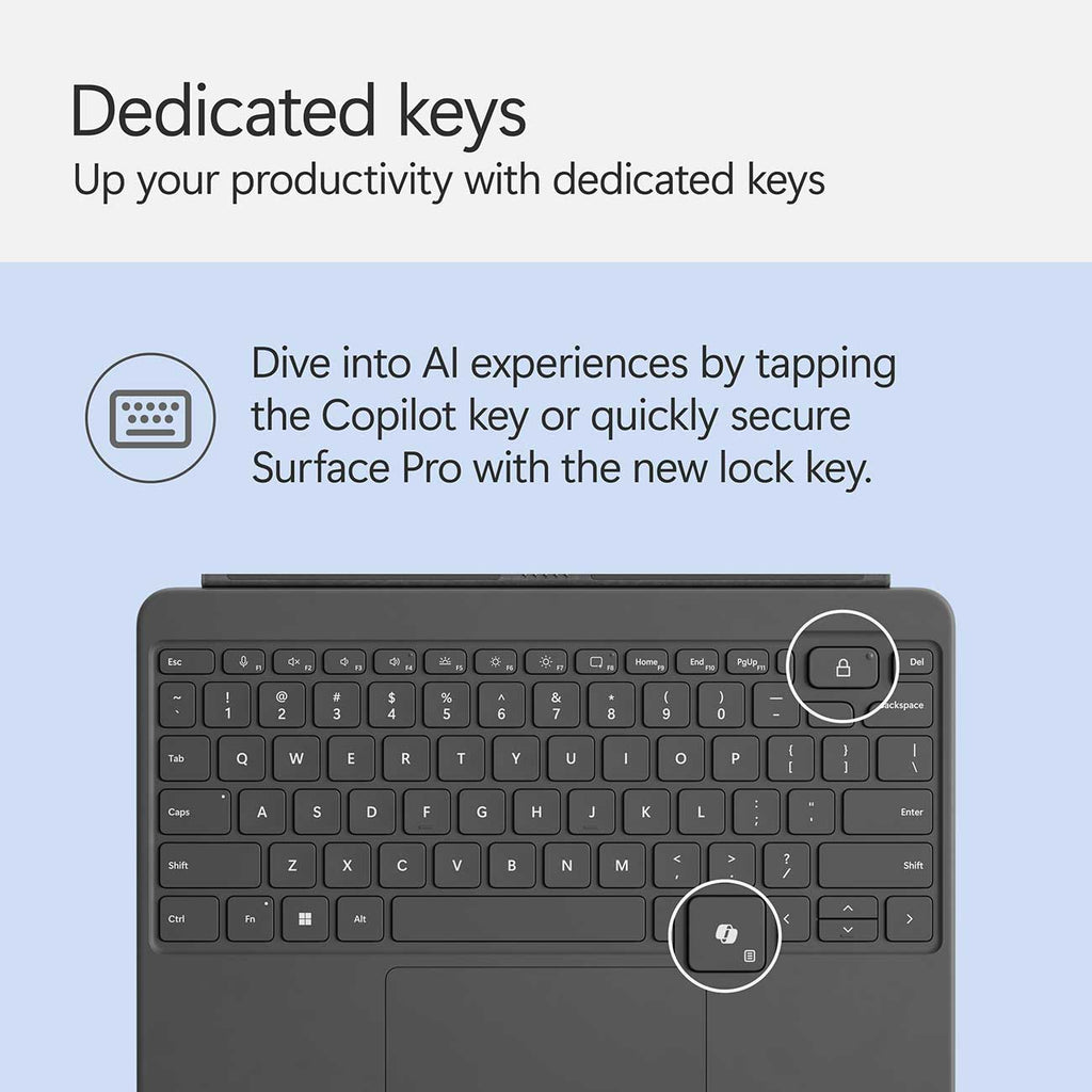 Microsoft Surface Pro 12-Inch Keyboard in Slate - EP2-32033 - image 6