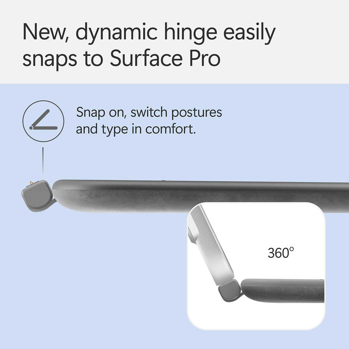 Microsoft Surface Pro 12-Inch Keyboard in Slate - EP2-32033 - image 8