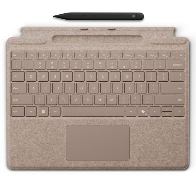 Microsoft Surface Pro Keyboard with Slim Pen in Dune - 8X6-00145 - image 1