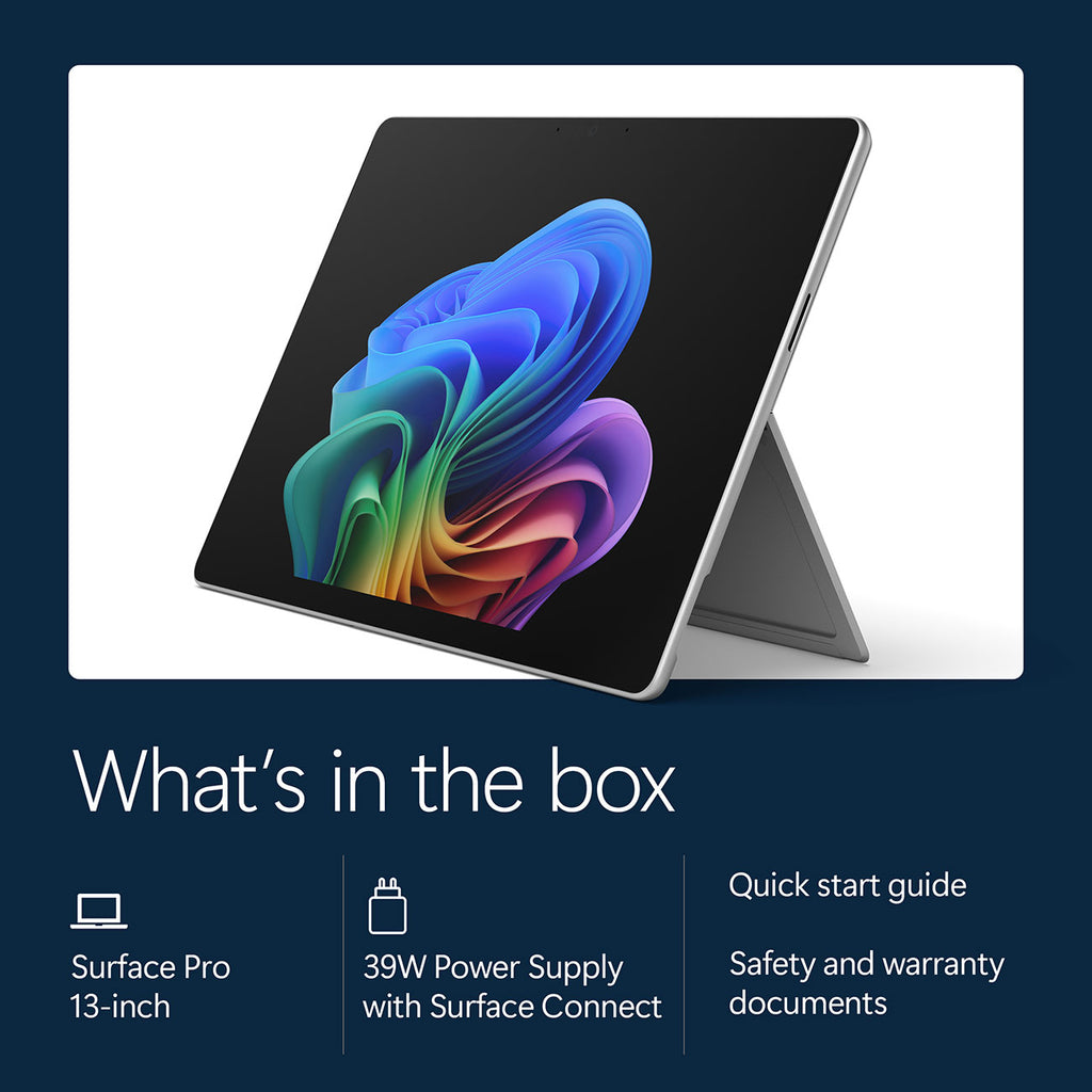 Microsoft Surface Pro 13-inch with OLED Snapdragon X2 Elite (12 core) 16GB RAM 1TB SSD Windows 11 (12th E - image 11