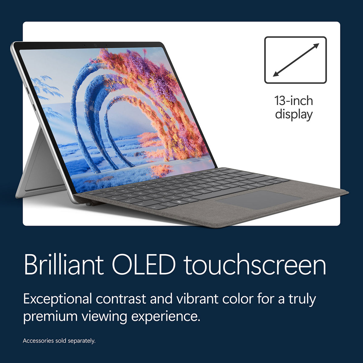 Microsoft Surface Pro 13-inch with OLED Snapdragon X2 Elite (12 core) 16GB RAM 1TB SSD Windows 11 (12th E - image 7