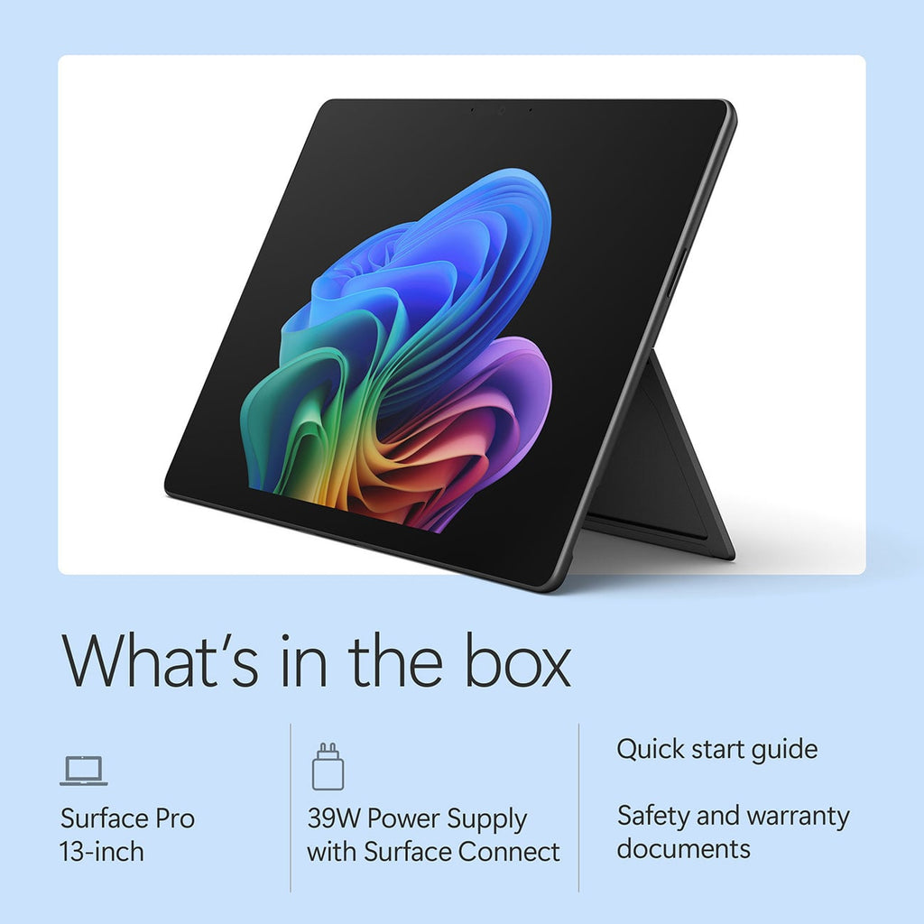 Microsoft Surface Pro 13-inch with OLED Snapdragon X2 Elite (12 core) 16GB RAM 1TB SSD Windows 11 (12th E - image 11