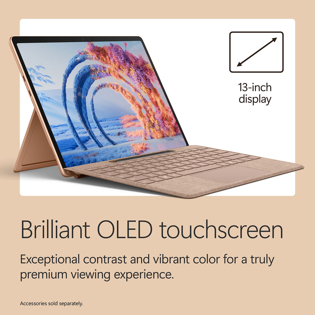 Microsoft Surface Pro 13-inch with OLED Snapdragon X2 Elite (12 core) 16GB RAM 1TB SSD Windows 11 (12th E - image 7