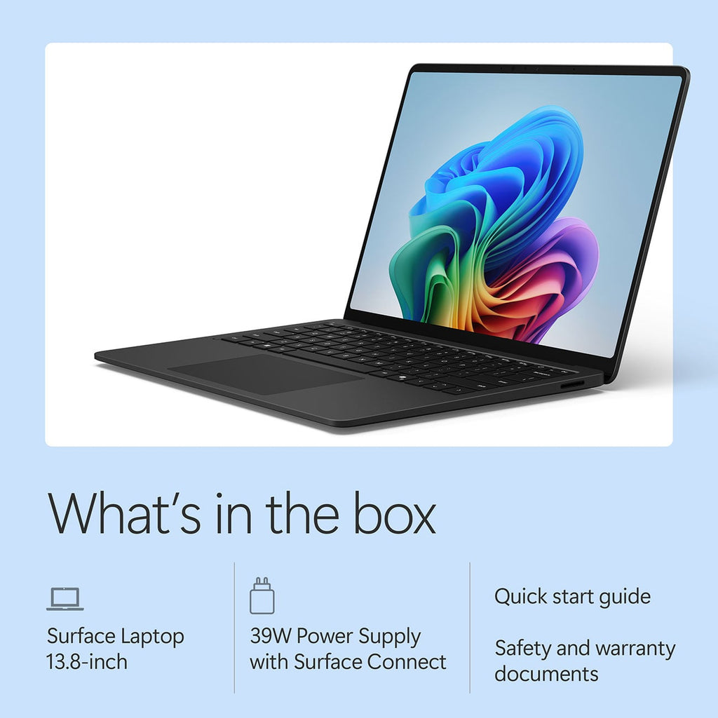 Microsoft Surface Laptop 13.8-inch Snapdragon X2 Elite (12 core) 32GB RAM 512GB SSD Windows 11 (8th Editi - image 11