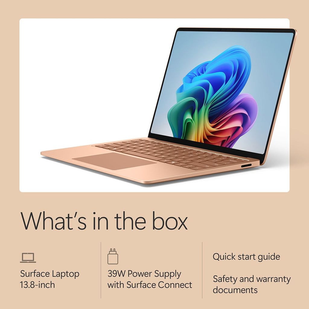 Microsoft Surface Laptop 13.8-inch Snapdragon X2 Elite (12 core) 16GB RAM 512GB SSD Windows 11 (8th Editi - image 11