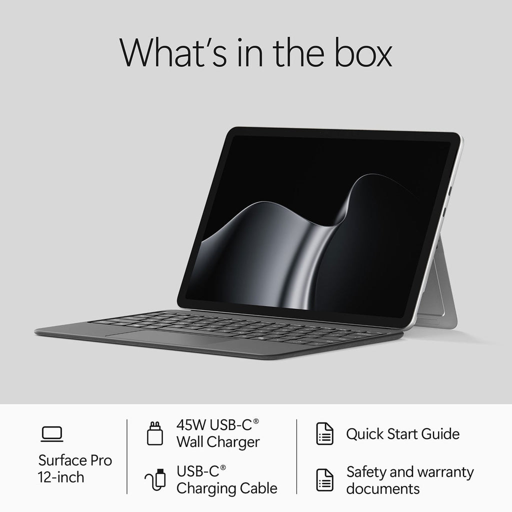 Microsoft Surface Pro 12-inch Snapdragon X2 Plus (6 core) 16GB RAM 512GB SSD Windows 11 Device Only (2nd  - image 10