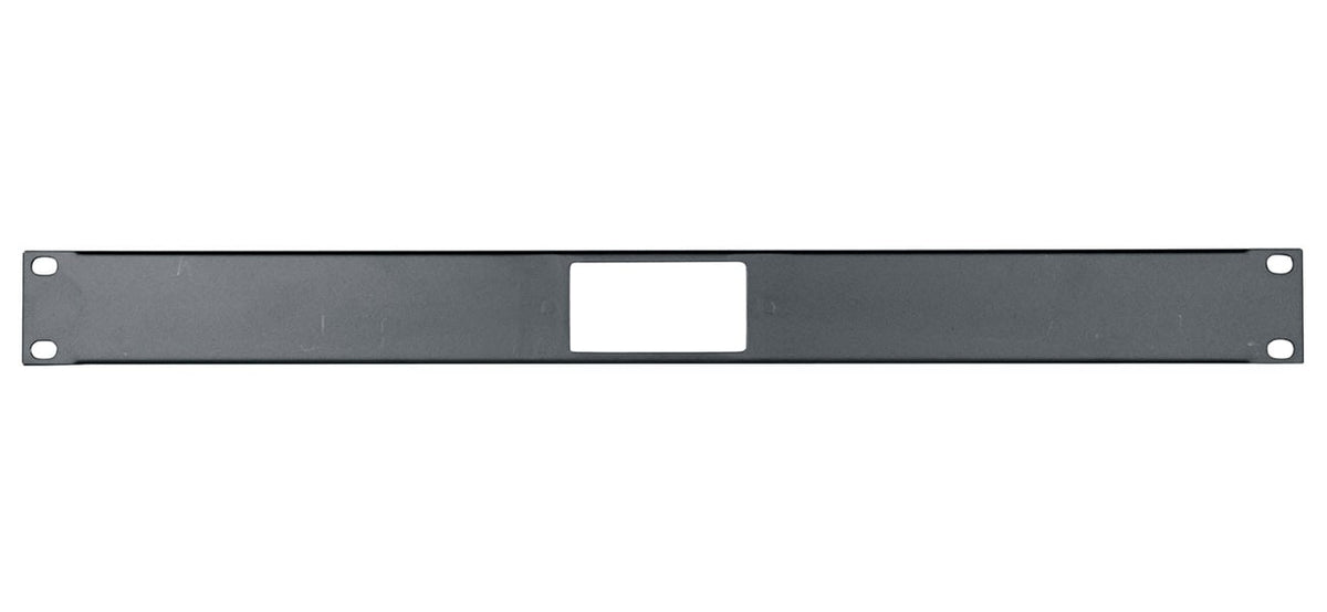 Middle Atlantic Panel 1 RU Decora for 1 Device in Black - DECP-1X1 - image 1