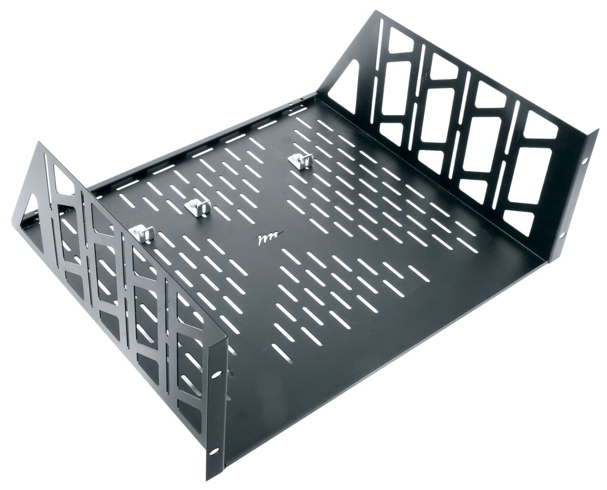 Middle Atlantic Utility Rackshelf 4 RU with Ventilation in Black - U4V - image 1