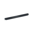 Middle Atlantic Rack Panel 1 RU Flanged Blank in Black Brushed and Anodized Aluminum - BL1 - image 1