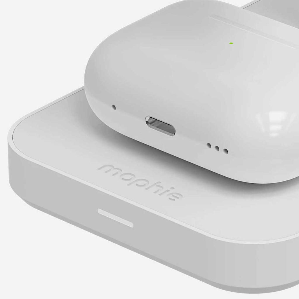 mophie Snap Plus 3-in-1 Wireless Charge Stand in White - 401313542 - image 11