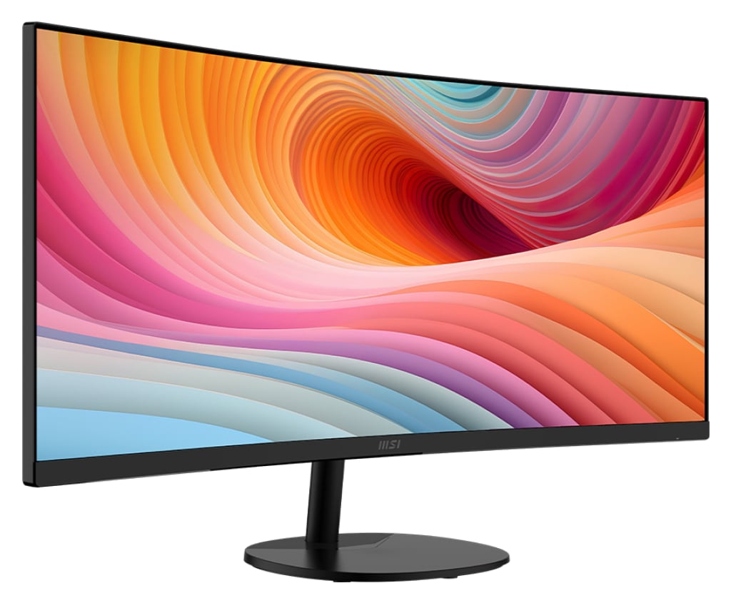 MSI PRO 34-Inch UWQHD 120Hz Curved Business Monitor in Matte Black - PROMP341CQE12 - image 3