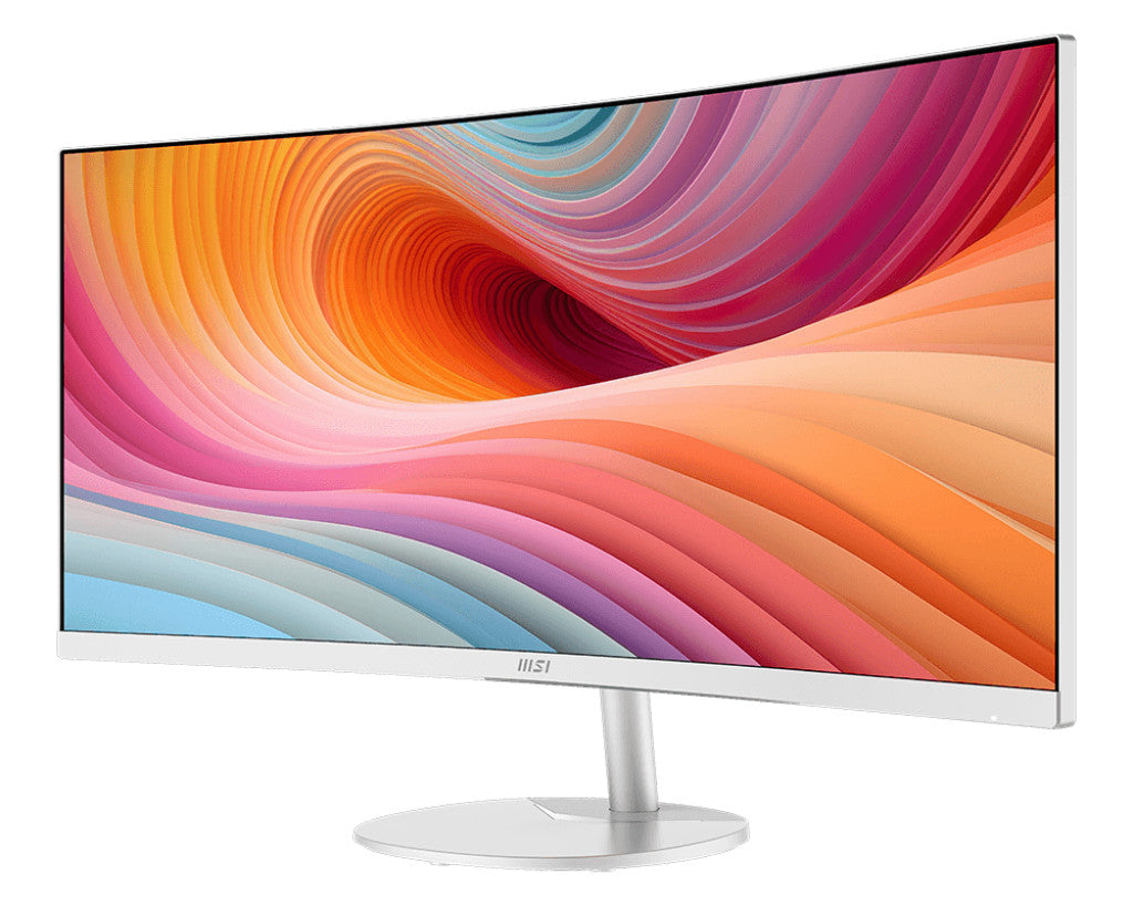 MSI PRO MP341CQW E12 34-Inch Curved UWQHD Monitor in White - PROMP341CQWE12 - image 5