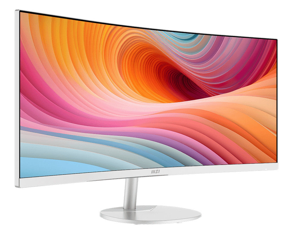 MSI PRO MP341CQW E12 34-Inch Curved UWQHD Monitor in White - PROMP341CQWE12 - image 3