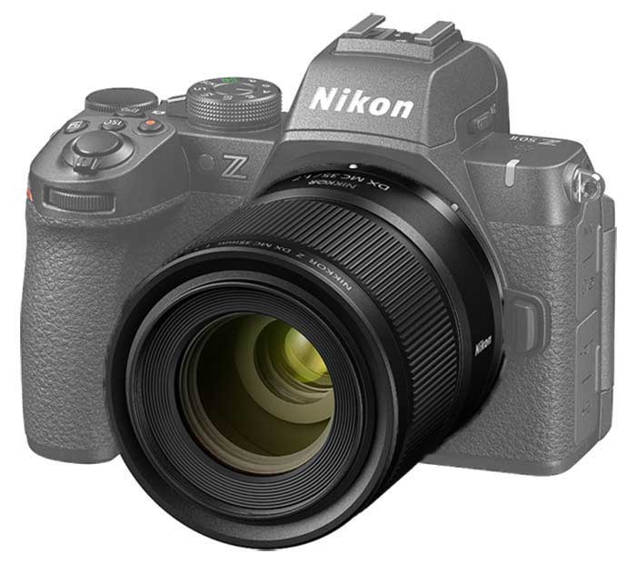 Nikon NIKKOR Z DX MC 35mm f/1.7 Camera Lens in Black - 20131 - image 4