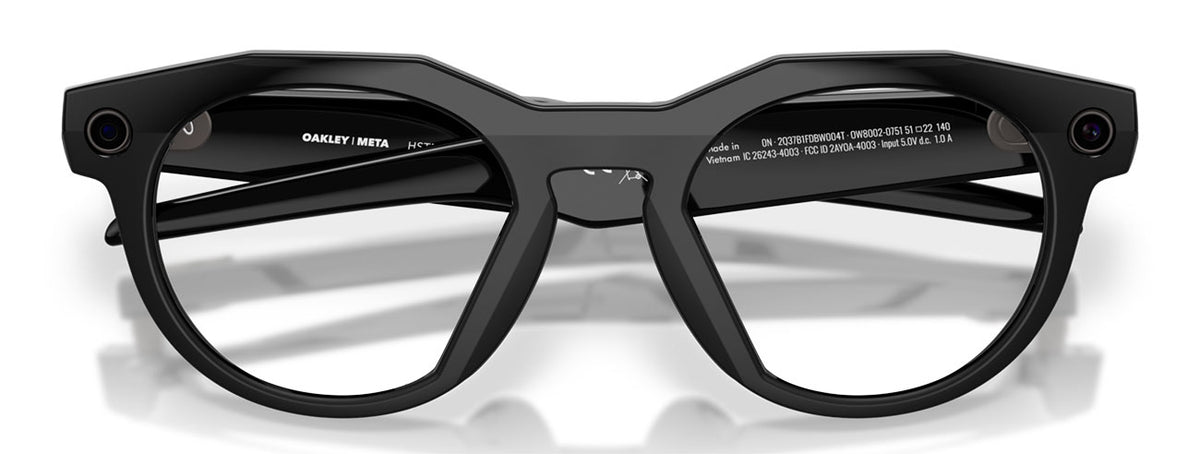Oakley Meta HSTN Sunglasses 51mm in Black with Clear Lenses - OW8002800207 - image 8