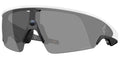 Oakley Meta Vanguard Sunglasses 52mm in White with Prizm Black Lenses - OW8001800105 - image 1
