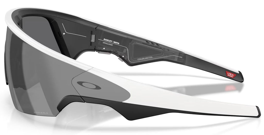 Oakley Meta Vanguard Sunglasses 52mm in White with Prizm Black Lenses - OW8001800105 - image 3