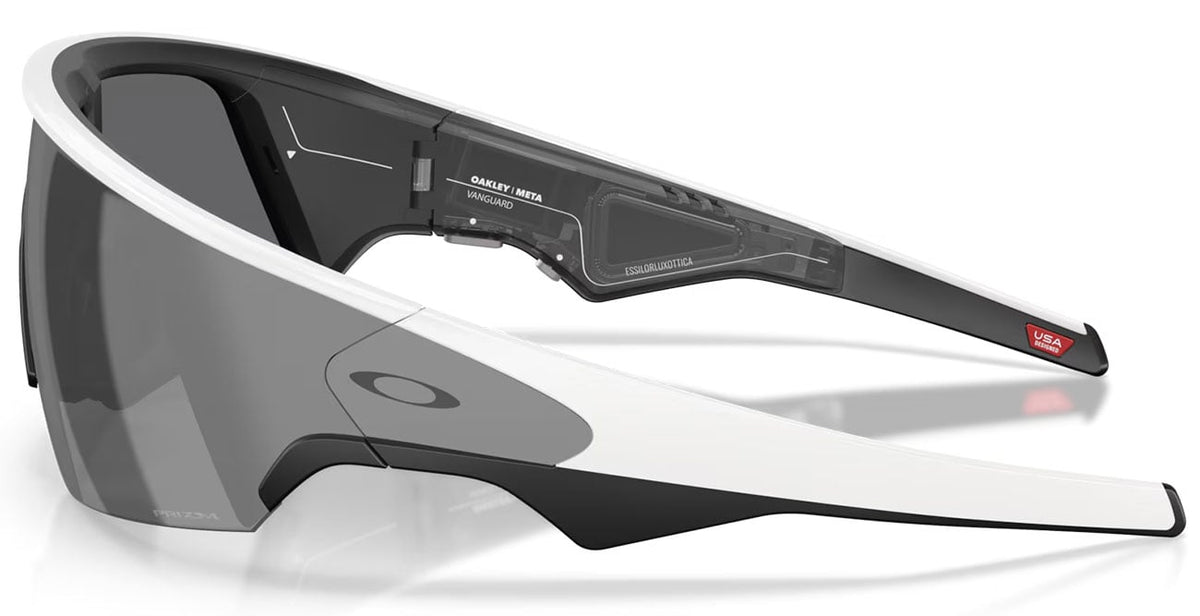 Oakley Meta Vanguard Sunglasses 52mm in White with Prizm Black Lenses - OW8001800105 - image 3