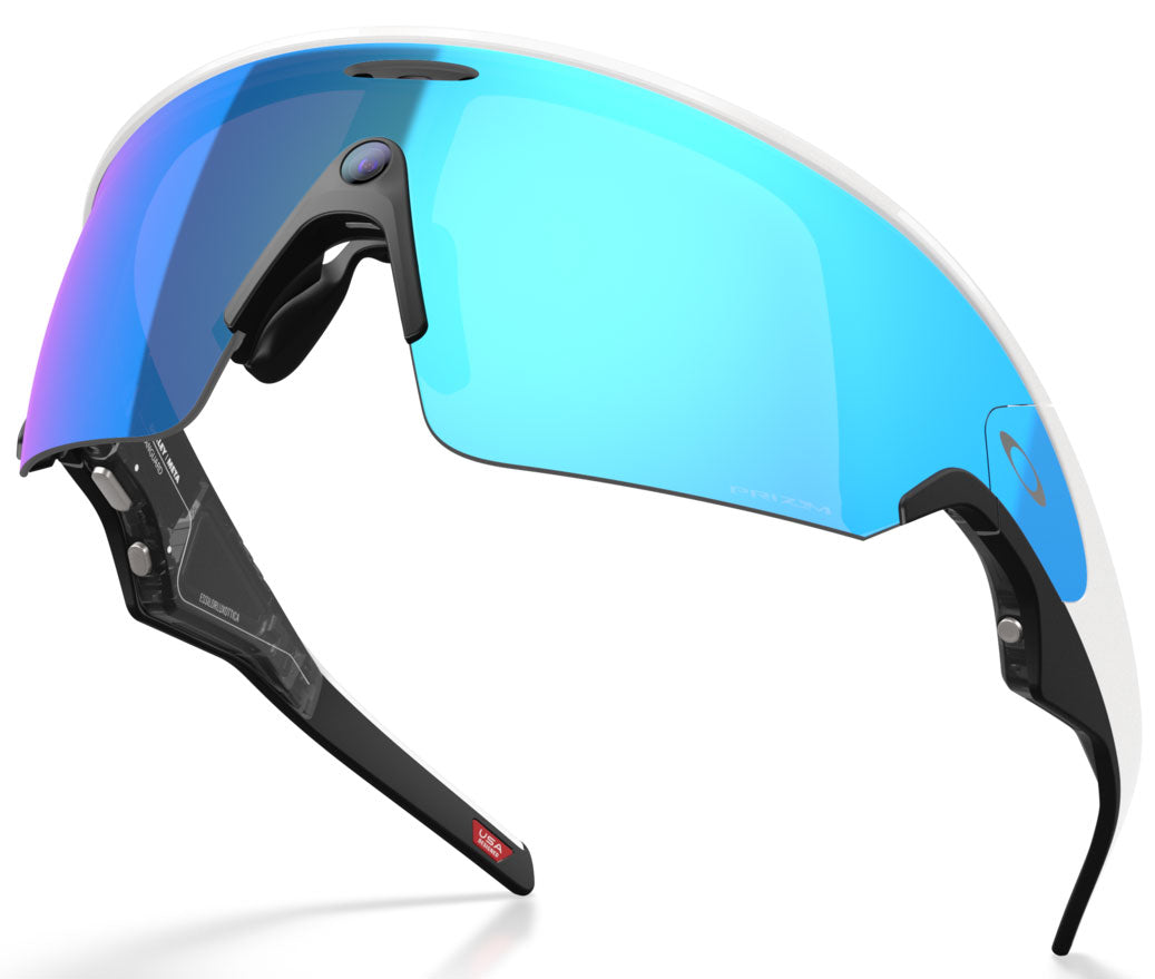 Oakley Meta Vanguard Sunglasses 52mm in White with Prizm Sapphire Lenses - OW8001800106 - image 6