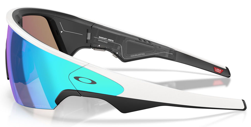 Oakley Meta Vanguard Sunglasses 52mm in White with Prizm Sapphire Lenses - OW8001800106 - image 4