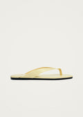 Ola Sandalen aus hellgelbem Leder