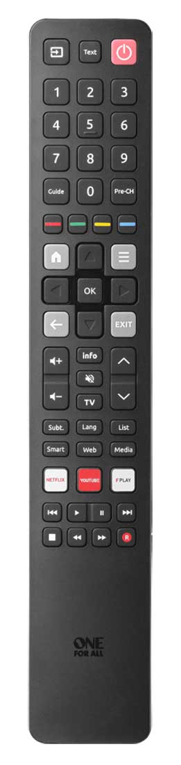 One For All TCL TV Replacement Remote - URC4922 - image 1