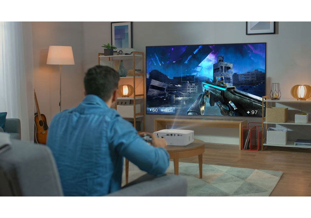 Optoma White 4K UHD Short Throw Gaming & Entertainment Projector - UHD35STX - image 9