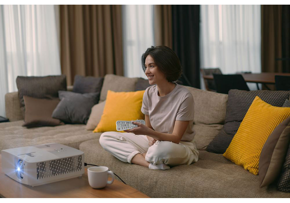 Optoma White 4K UHD Short Throw Gaming & Entertainment Projector - UHD35STX - image 10