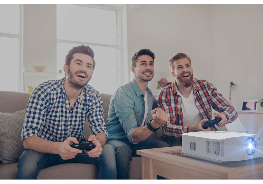 Optoma White 4K UHD Short Throw Gaming & Entertainment Projector - UHD35STX - image 11