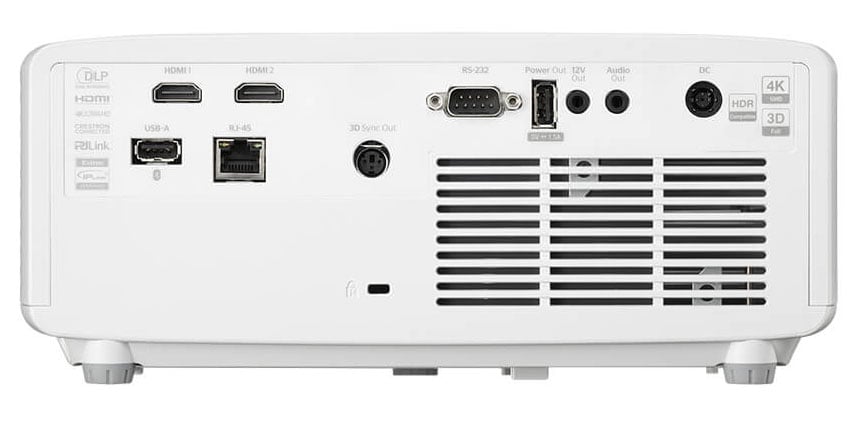 Optoma Compact 5,000-Lumen 4K UHD Short Throw Laser Projector - ZK521ST-W - image 5