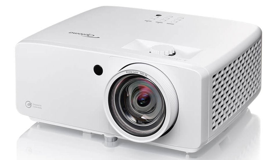 Optoma Compact 5,000-Lumen 4K UHD Short Throw Laser Projector - ZK521ST-W - image 2